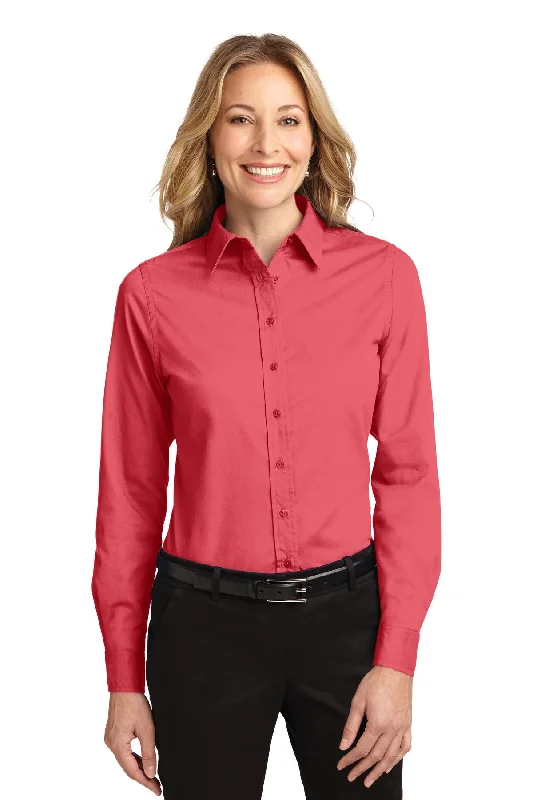 Port Authority Women's Long Sleeve Easy Care Shirt.  L608 1 of 3 Comfortable Summer Short Shirt