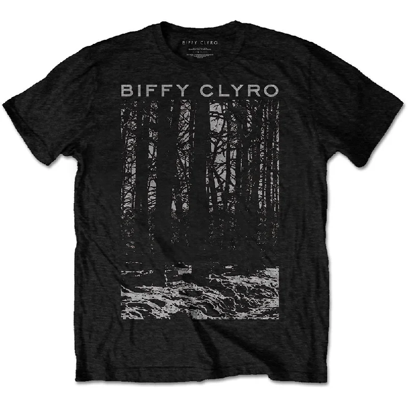 Biffy Clyro | Official Band T-Shirt | Tree Houndstooth Herringbone Solid