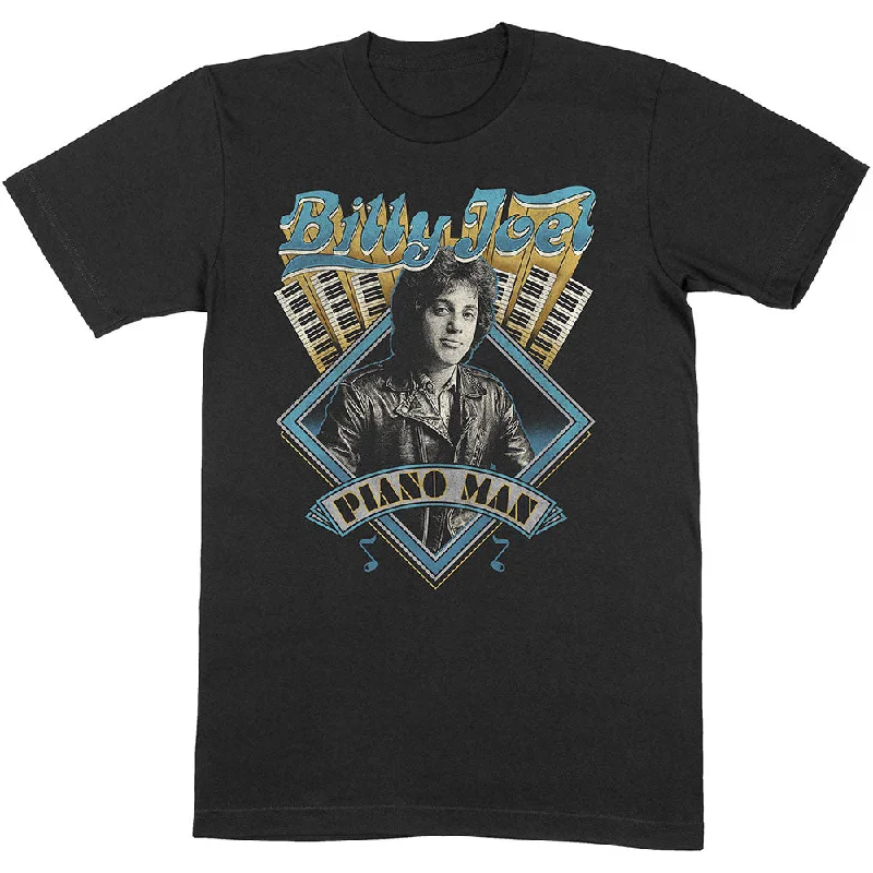 Billy Joel | Official Band T-Shirt | Piano Man Iron Safe Non-Iron Wrinkle Free