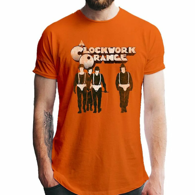 Clockwork Orange Group Unisex T-Shirt Adult Silk Blend Satin Velvet