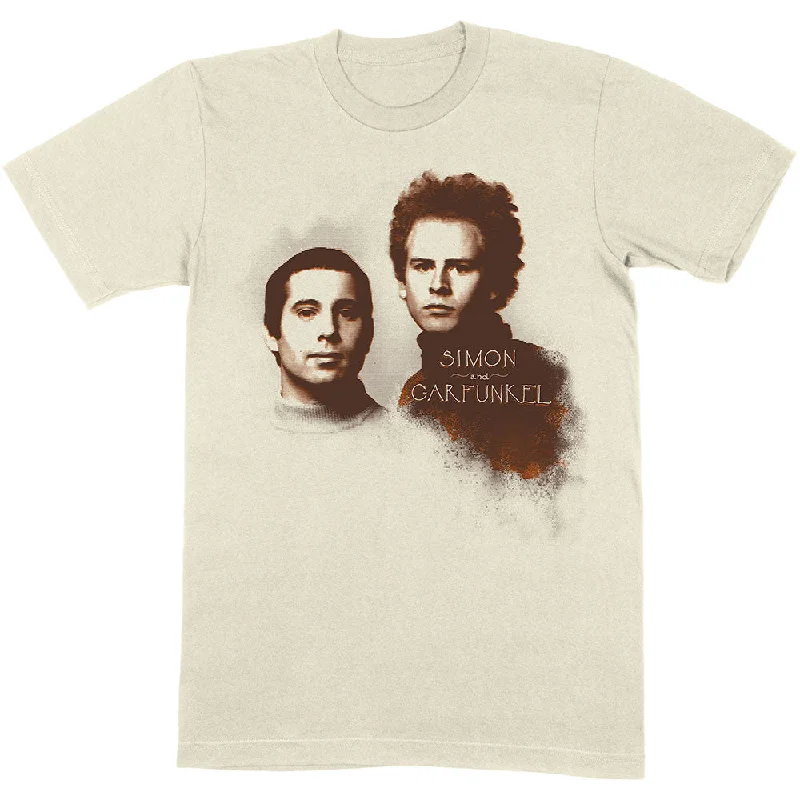 Simon & Garfunkel | Official Band T-Shirt | Faces Elegant Classic Vintage