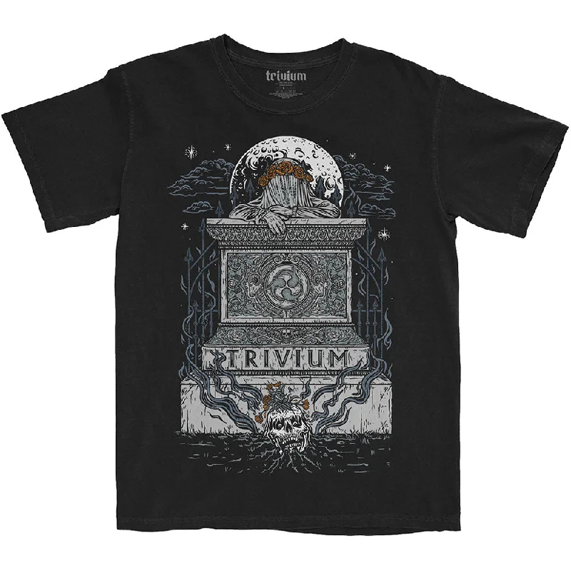 Trivium | Official Band T-Shirt | Tomb Rise Machine Wash Dry Clean Hand Wash