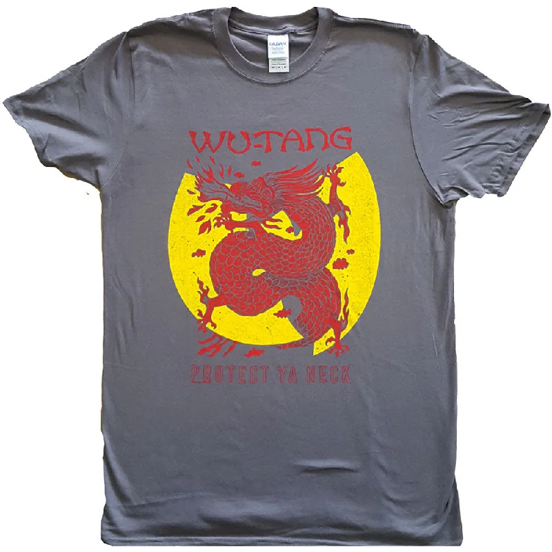 Wu-Tang Clan | Official Band T-Shirt | Inferno Zippered Front Buttoned Front Snap Front