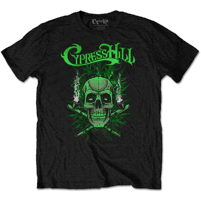 Cypress Hill | Official Band T-Shirt | Twin Pipes Basic T-Shirt Crew Neck Short Sleeve