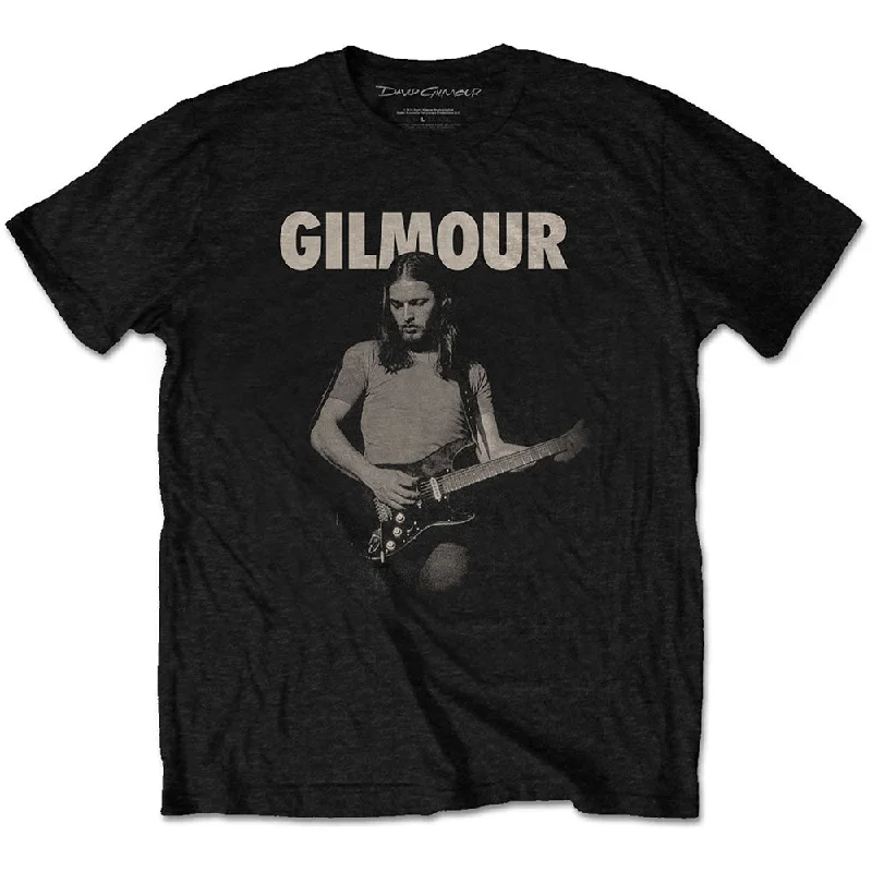 David Gilmour | Official Band T-Shirt | Selector 2nd Position Striped Floral Plaid