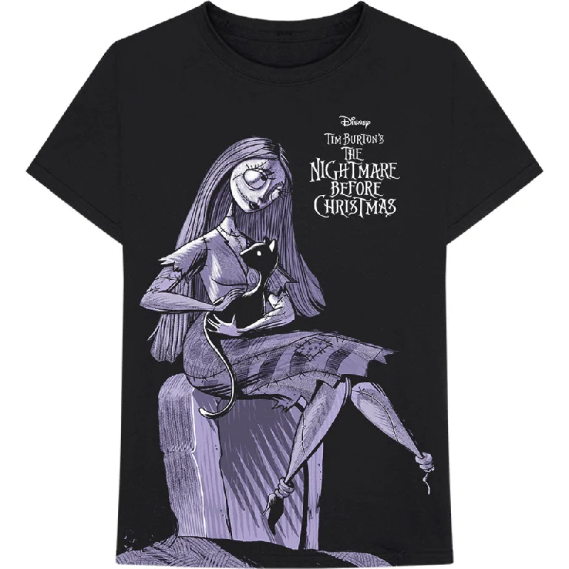 Disney | Official Band T-Shirt | The Nightmare Before Christmas Sally Jumbo Solid Print Embellished