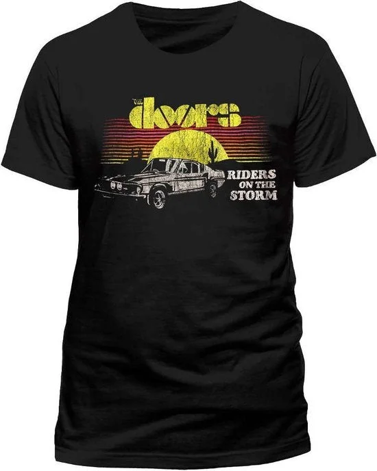 Doors The Riders Car Unisex T-Shirt Adult Chenille Blend Fleece Blend Nylon Blend