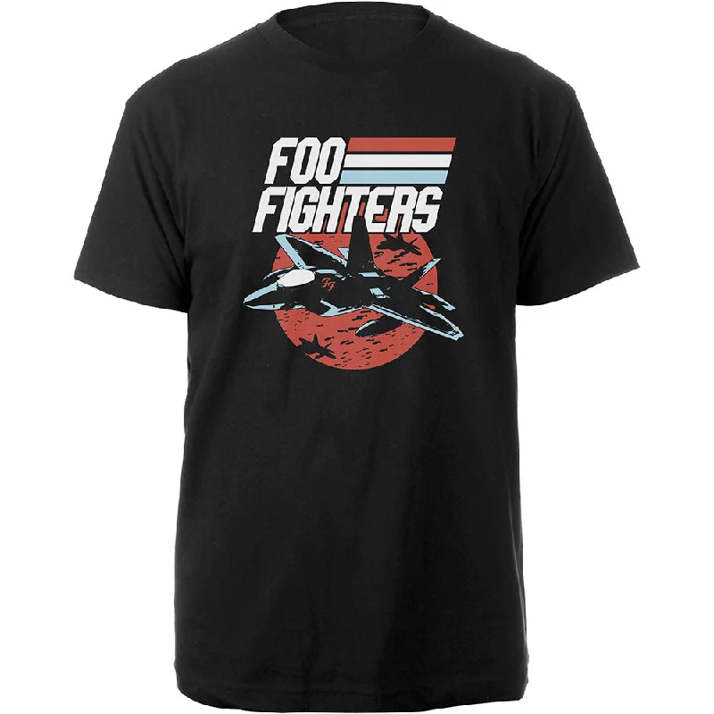 Foo Fighters | Official Band T-Shirt | Jets Satin Fabric Silk Fabric Chiffon Fabric