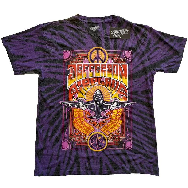 Jefferson Airplane | Official Band T-shirt | Live in San Francisco, CA (Wash Collection) Welt Pockets Slit Pockets