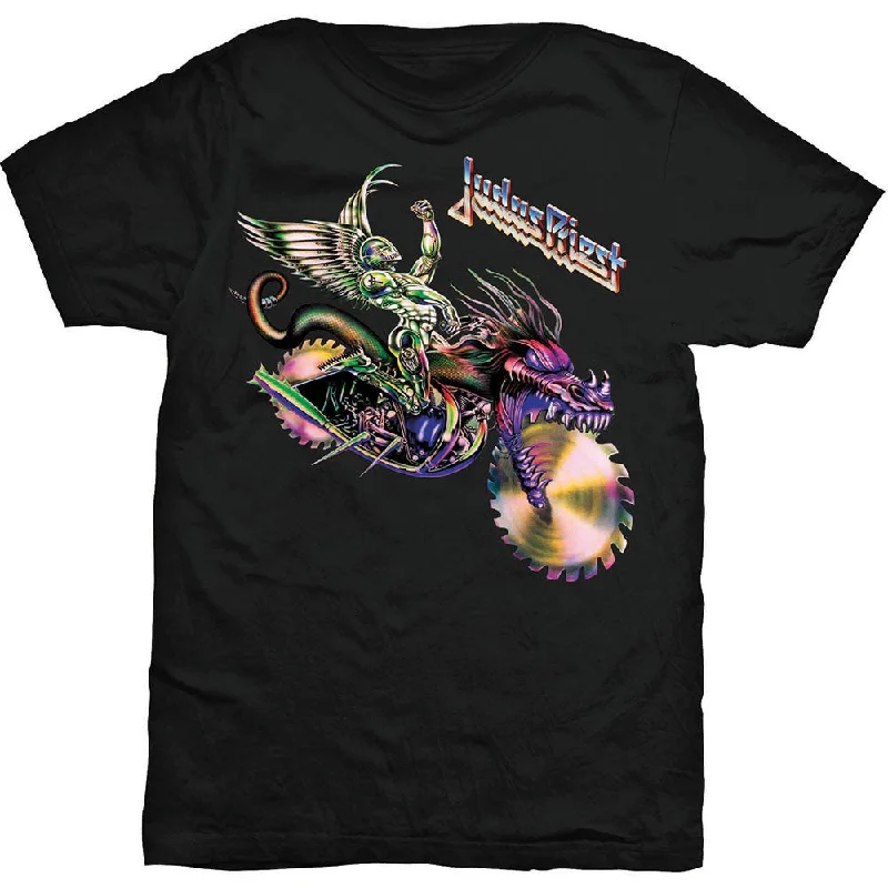 Judas Priest | Official Band T-Shirt | Painkiller Solo Oversized T-Shirt Spandex breathable