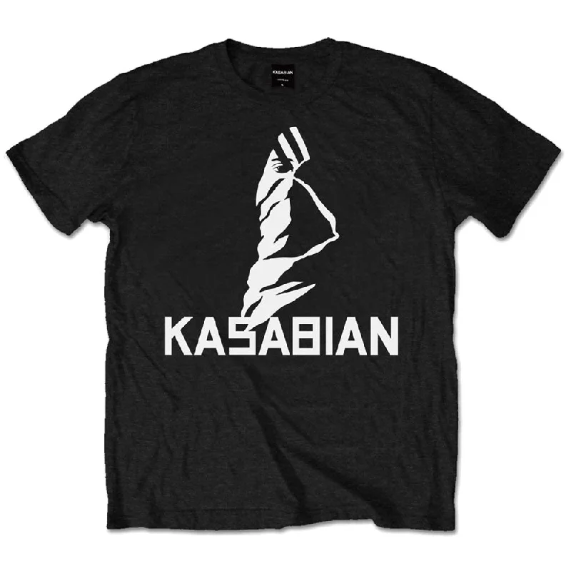 Kasabian | Official Band T-Shirt | Ultra Face Nylon Fabric Polyester Fabric Spandex Fabric