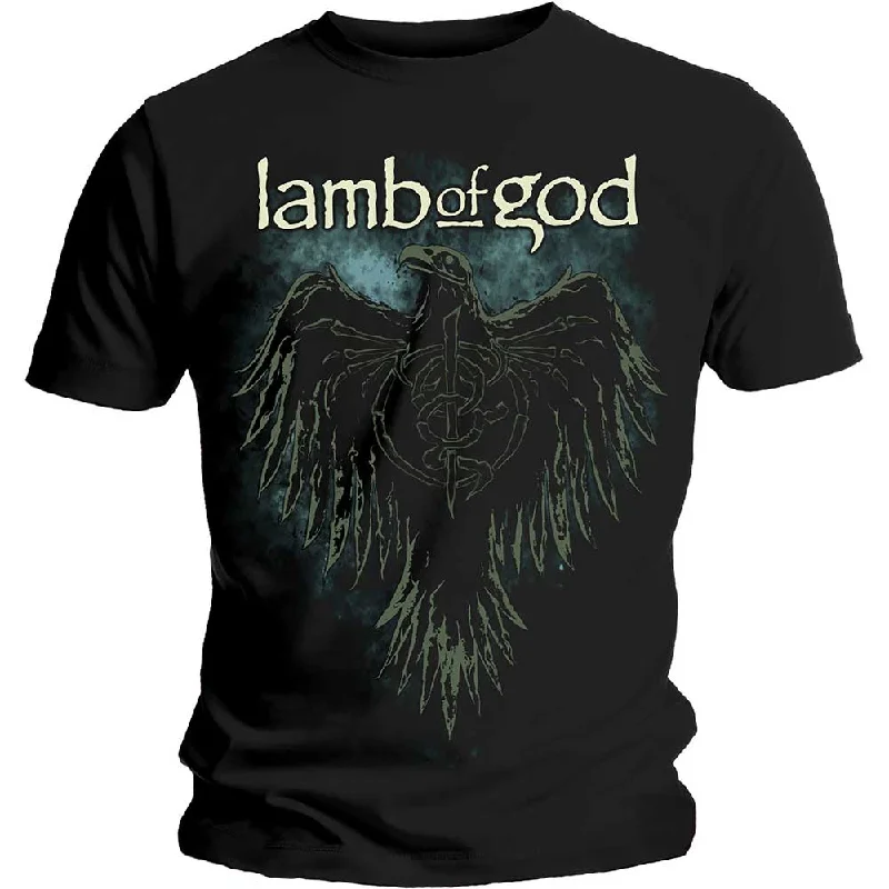 Lamb Of God | Official Band T-shirt | Phoenix Spandex Blend Rayon Blend Denim Blend