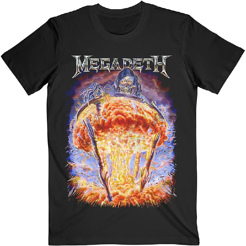 Megadeth | Official Band T-Shirt | Countdown to Extinction Fleece Fabric Down Fabric Feather Fabric