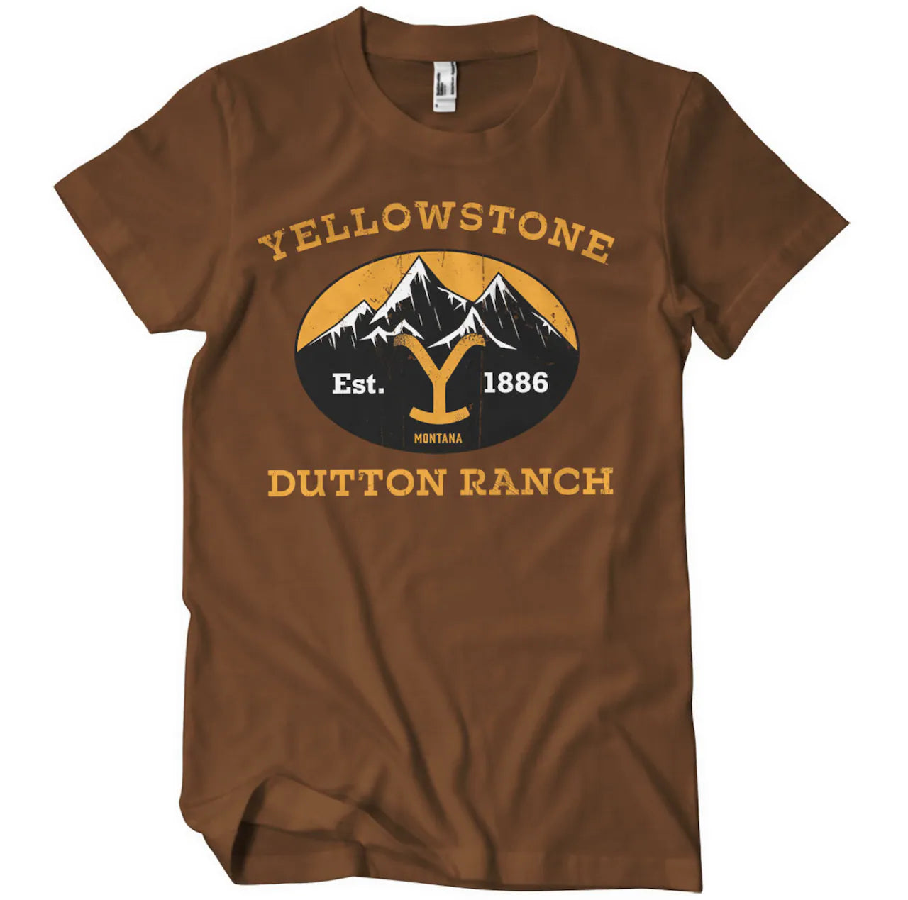 Yellowstone | Official Band T-Shirt | Montana Est. 1883 Rayon Velvet Corduroy