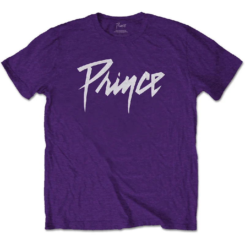 Prince | Official Band T-Shirt | Logo Houndstooth Herringbone Solid