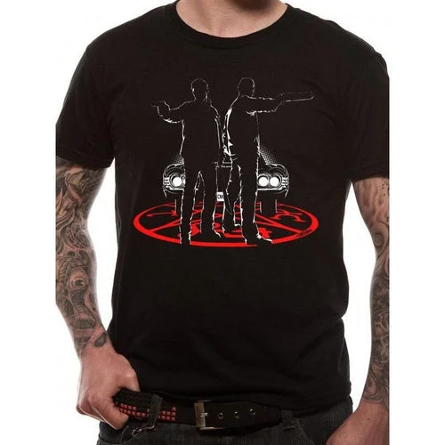 Supernatural Silhouette Unisex T-Shirt Adult Anti-Shrink Durable Soft