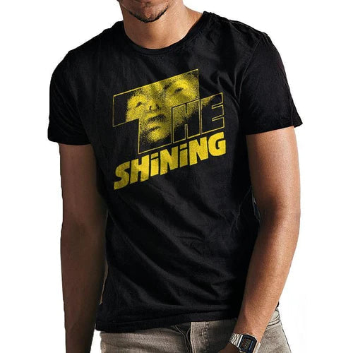 The Shining Yellow Logo Unisex T-Shirt Adult Satin Blend Silk Blend Wool Blend