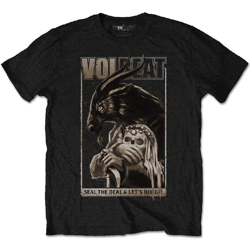 Volbeat | Official Band T-Shirt | Boogie Goat Zippered Buttoned Snapped