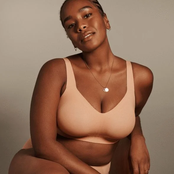 Evelyn & Bobbie Beyond Bra in Himalayan Salt Contour Bra Style