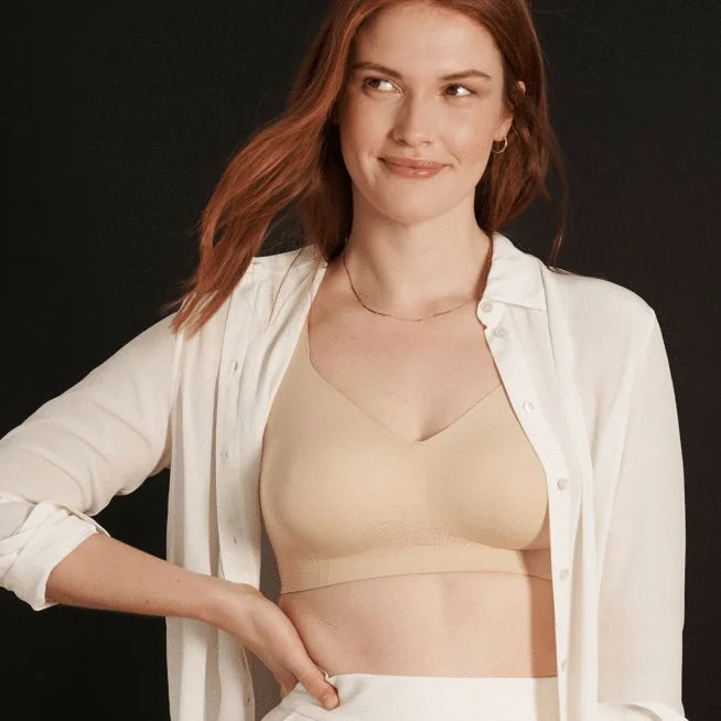 Evelyn & Bobbie Beyond Bra in Sand Lightly Padded Bra