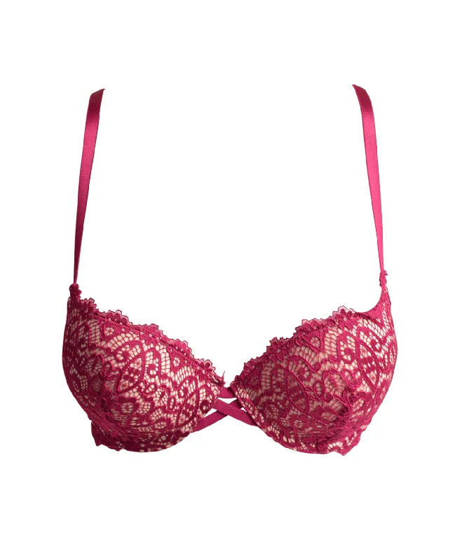 ILumie Detailed Lace Bra (Set) High-Cut Bra Design