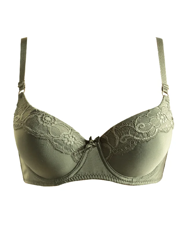 Mamia Marvelous Lace Bra Smooth Stretch Bra