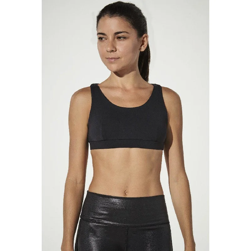 Sneak Peak Black Sports Bra Contour Bra Style