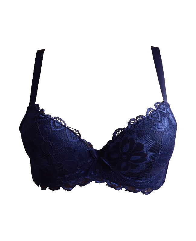 Sofra Elegant Lace Bra Comfort Fit Bralette