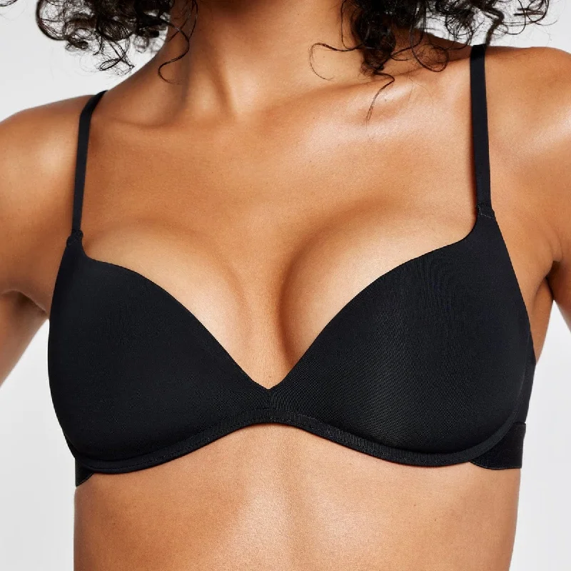 Zero-G Wirefree Lift Up Bra Black Supportive Wireless Bra