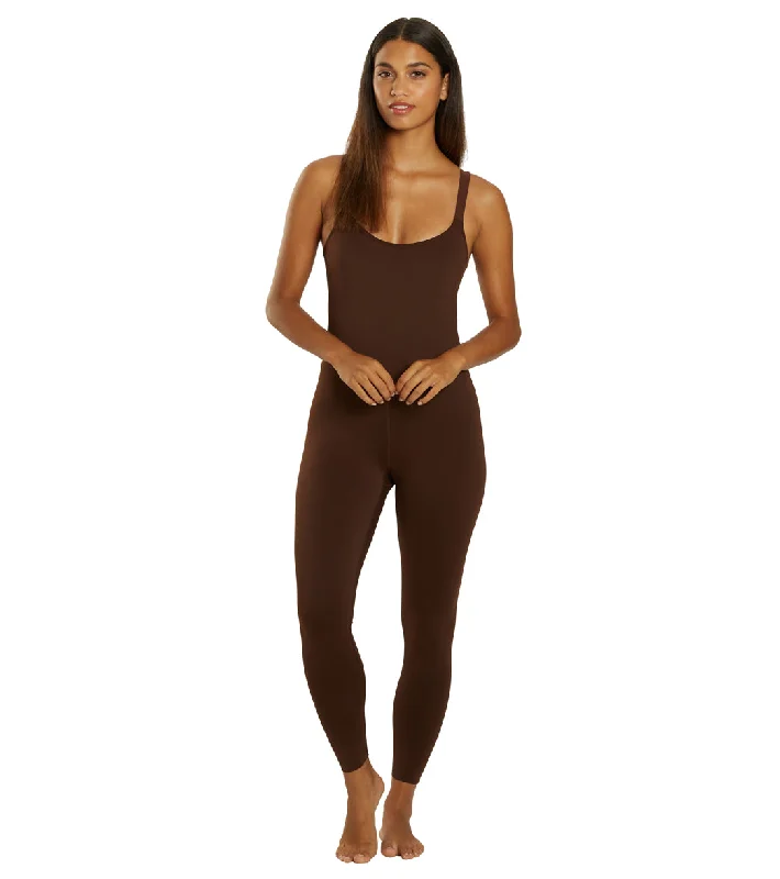 Seea Women's Penelope Scoopneck Unitard Swimsuit Cappuccino (Rc-Skin) Adjustable Swim Top