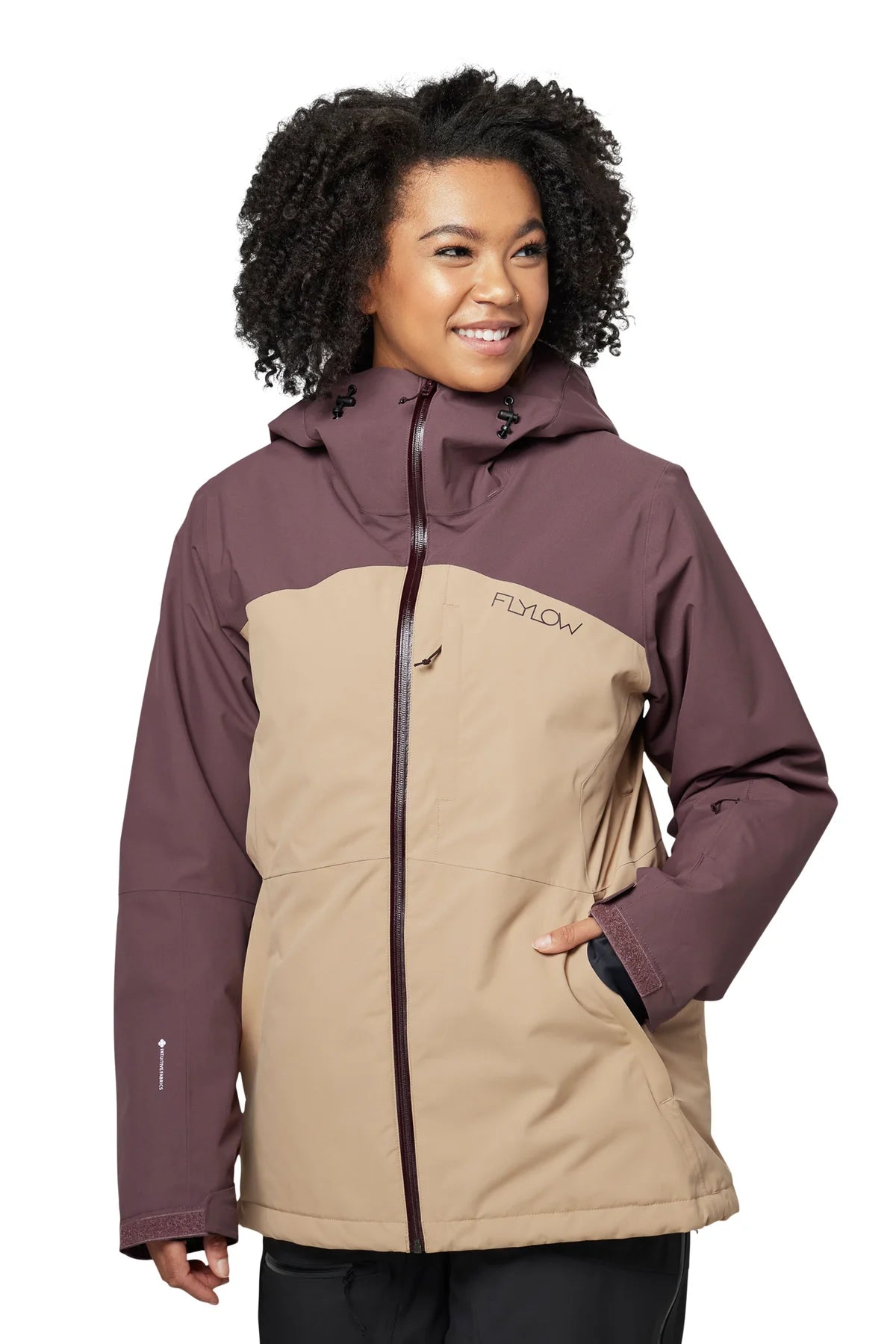 Flylow Women's Freya Ski Jacket Toggled Jacket Drawstring Jacket Belted Jacket