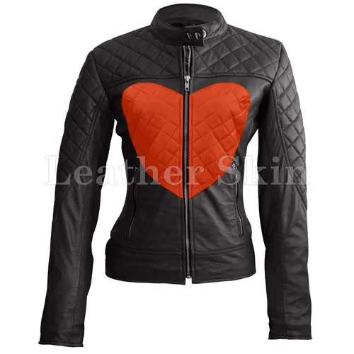 Women Love Leather Jacket Knit Jacket Woven Jacket Fleece Jacket