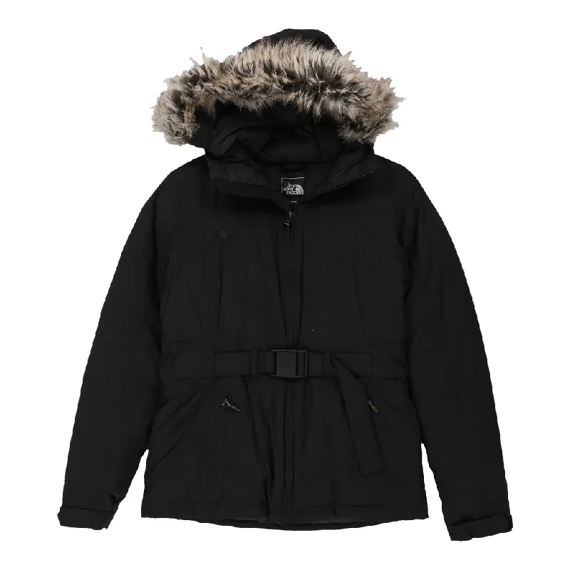 The North Face Jacket - Small Black Down And Feather Nylon Jacket Polyester Jacket Spandex Jacket