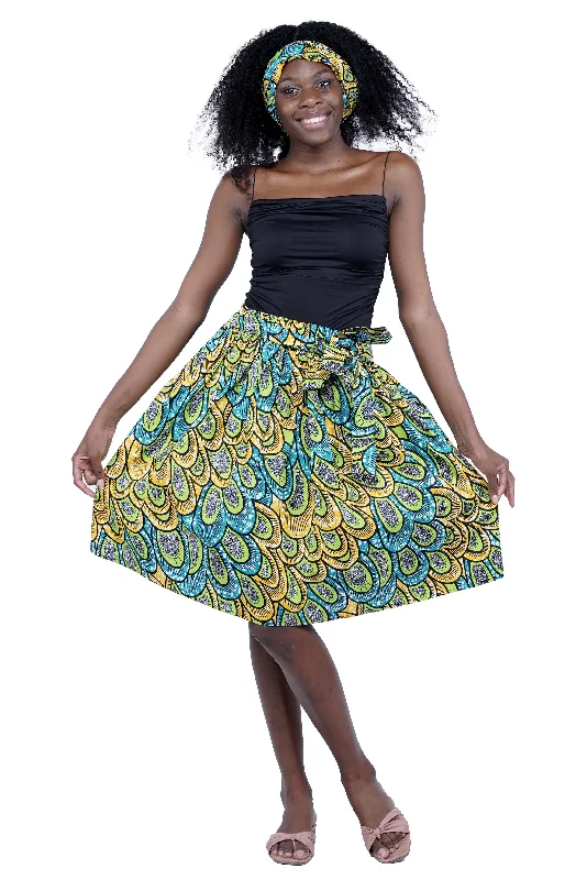 African Mini Skirts wool skirt sturdy