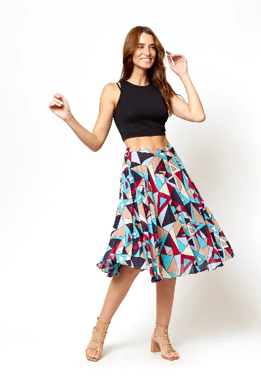 AGUS SKIRT chiffon skirt flowing