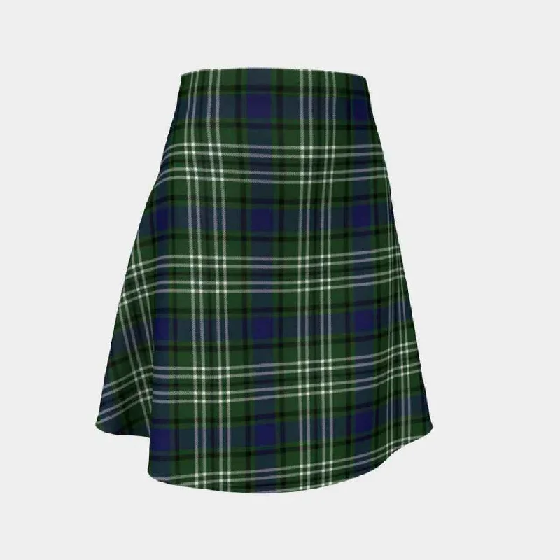 Blyth Tartan Flared Skirt lightweight skirt design