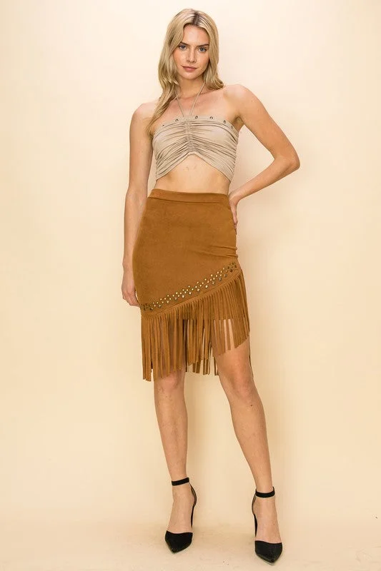 Howdy Ya'll Skirt a-line skirt cut