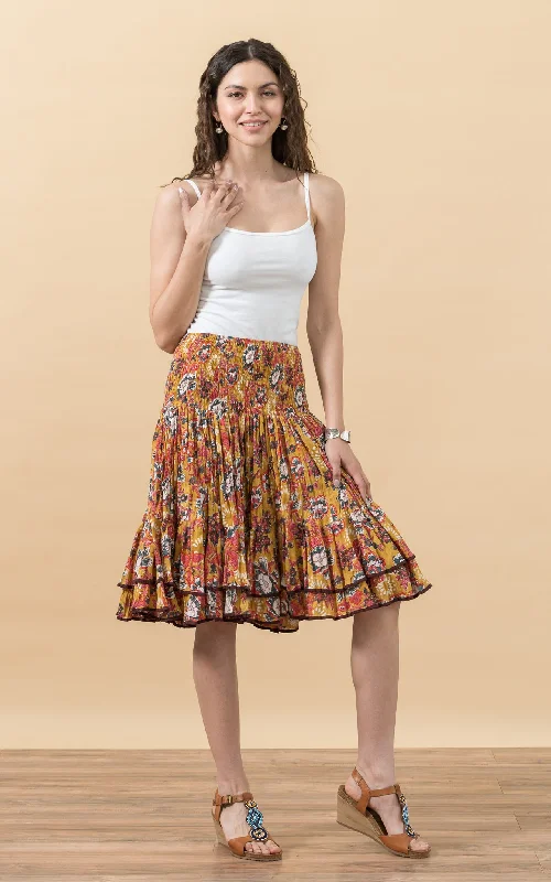 Macarena Skirt, Mini, Tegan ruffled skirt detail